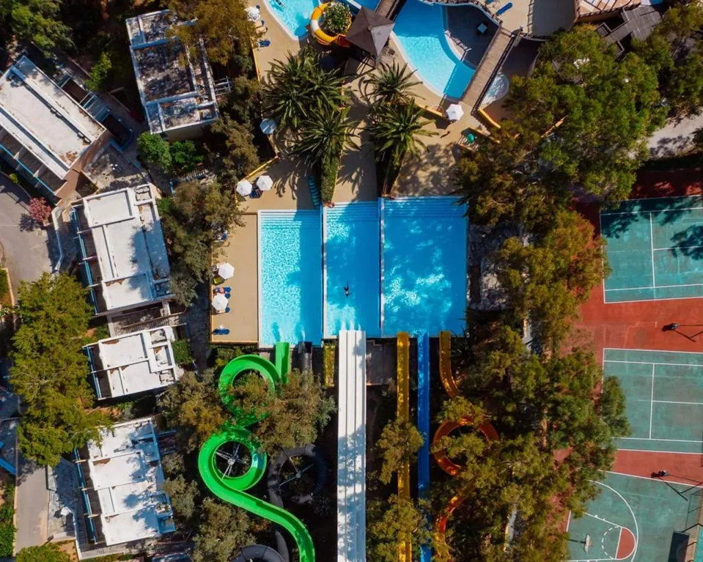 Fodele Beach and Waterpark Holiday Resort, Fodele, Grčka — plaža