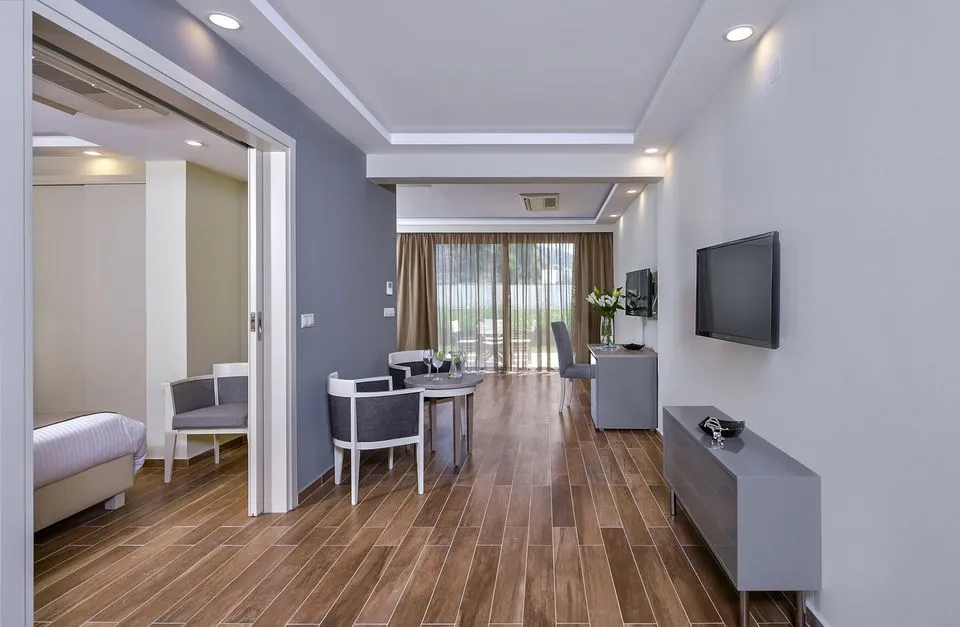 Fodele Beach and Waterpark Holiday Resort, Fodele, Grčka — Family Suite