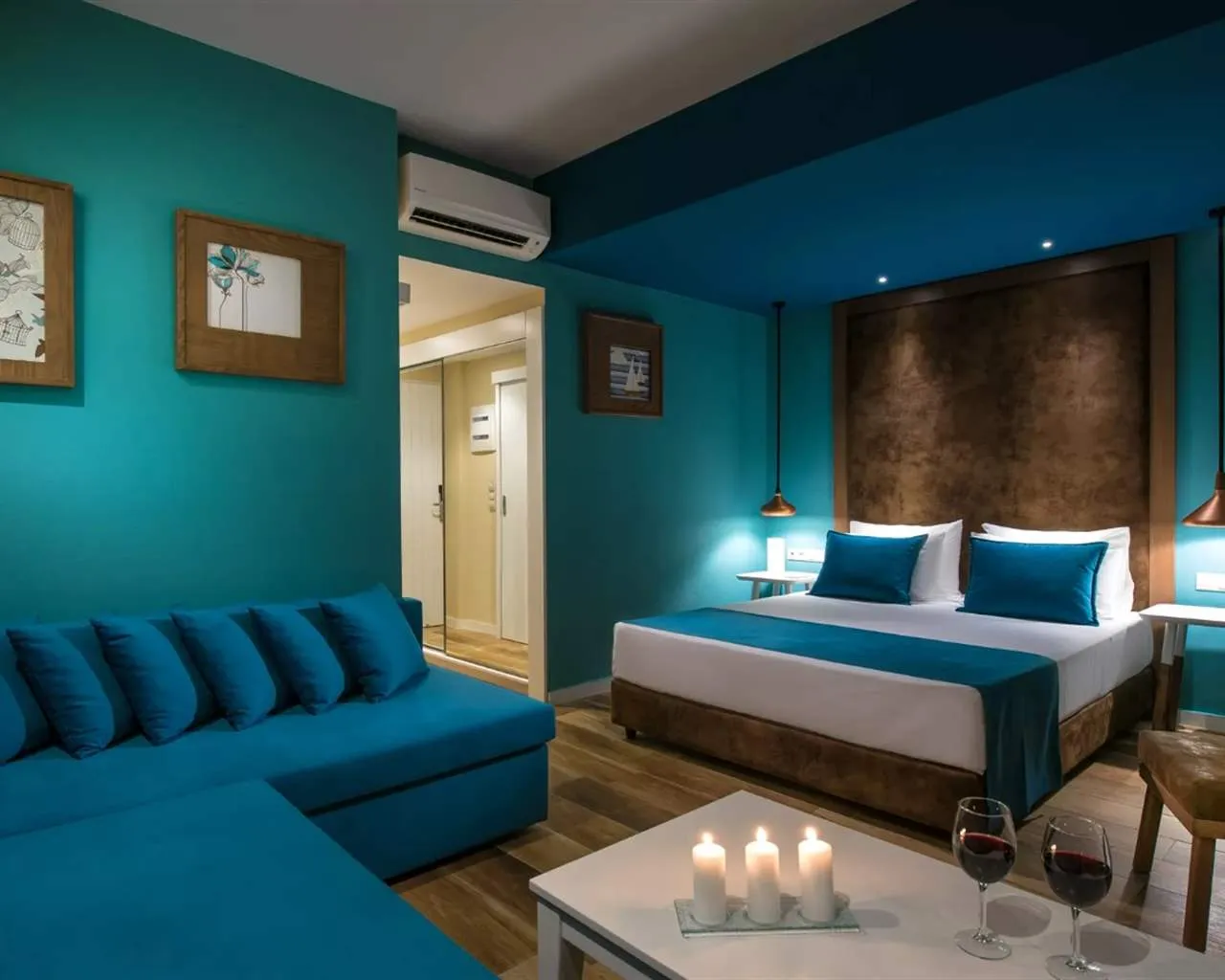 Fodele Beach and Waterpark Holiday Resort, Fodele, Grčka — Room Vintage