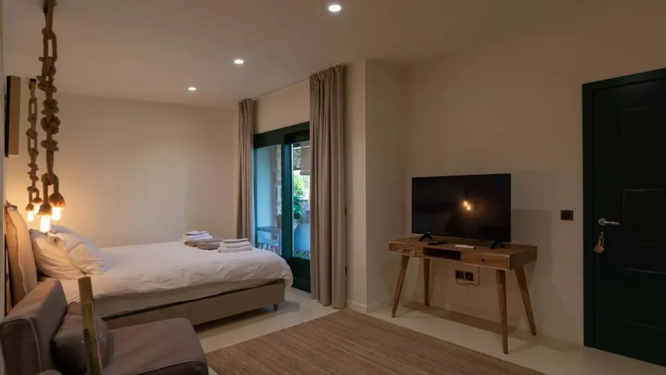 ThermaeSea Luxury Lodge, Termisija, Grčka — Suite with Garden View