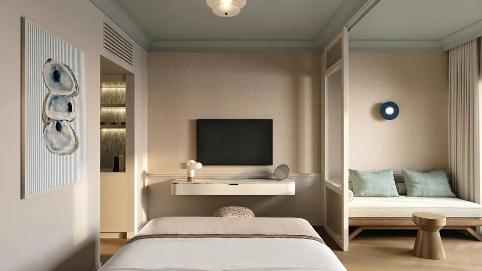 Louis Imperial Island, Geroskipou, Pafos, Kipar — Superior Family Inland View with Sliding Doors