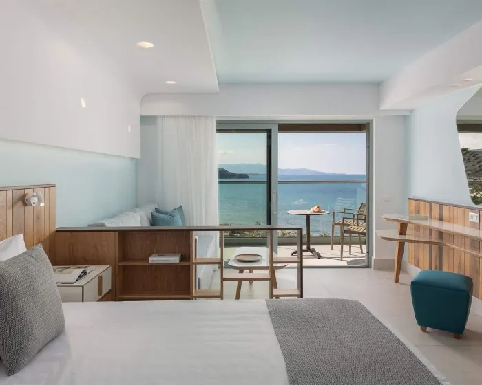Arina Beach Resort, Iraklion, Grčka — Double Room Sea View