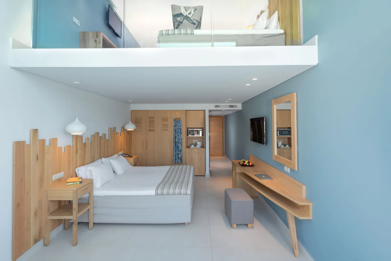 Arina Beach Resort, Iraklion, Grčka — Family Maisonette Apartment 5 Bedded Individual Pool