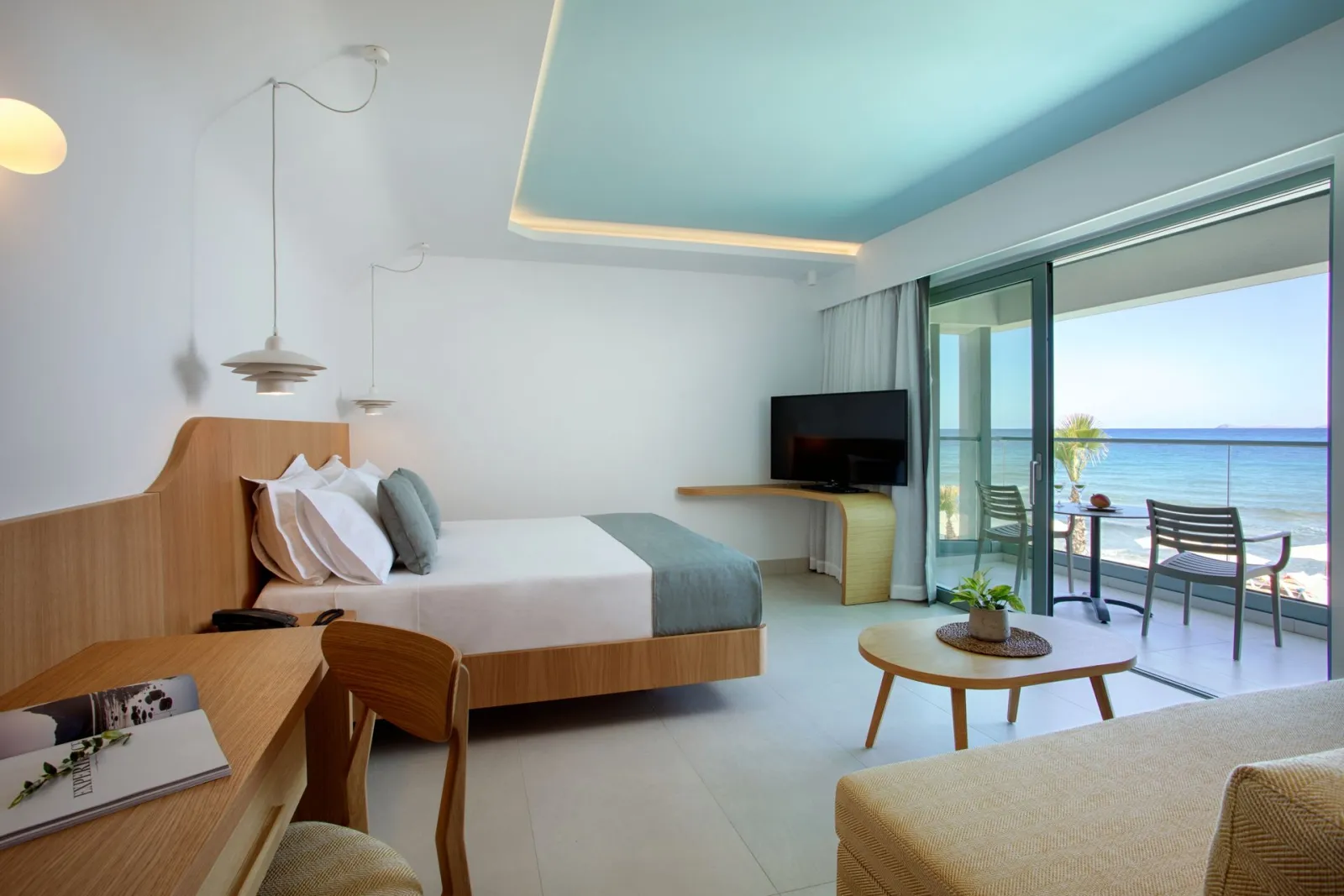 Arina Beach Resort, Iraklion, Grčka — Superior Double Sea View