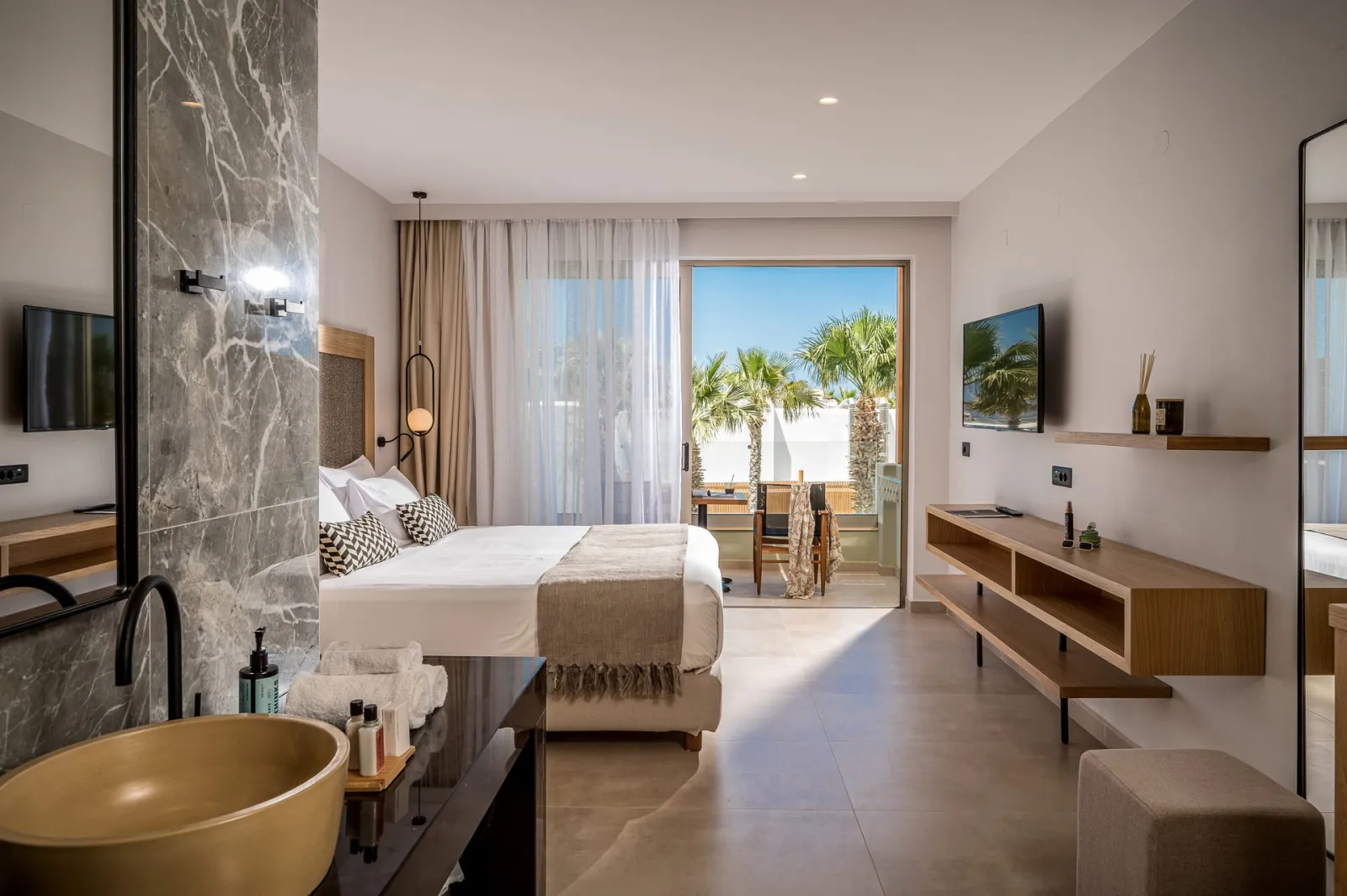 Stella Palace Resort and Spa, Iraklion, Grčka — Double room with Hot Tub