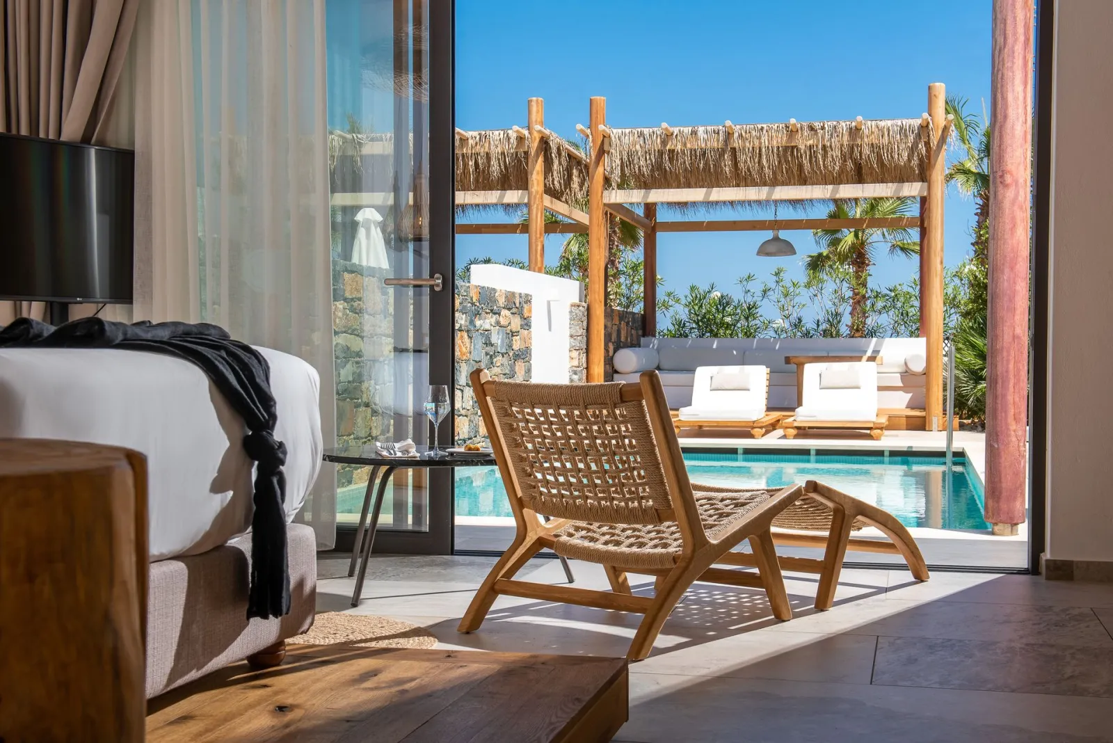 Stella Island Luxury Resort & Spa Adult Only, Guves, Grčka — Island Villa with Private Pool