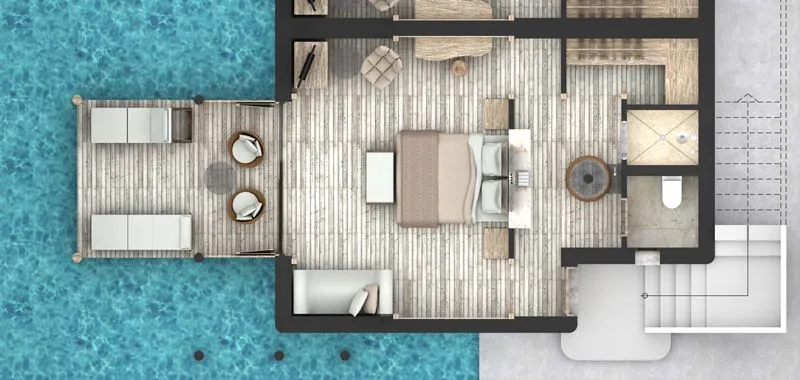 Stella Island Luxury Resort & Spa Adult Only, Guves, Grčka — Premium Swim Up Room