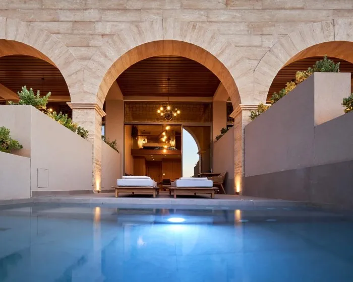 Castello Infinity Suites Adults Only, Ligaria, Grčka — Maisonette Plunge Pool Black Pearl Sea View