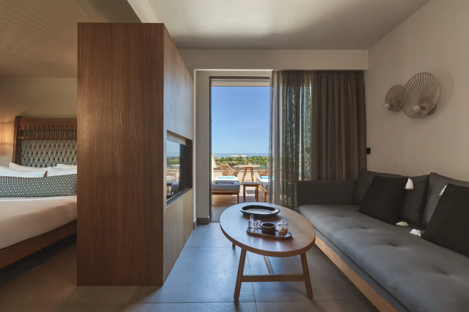 Castello Infinity Suites Adults Only, Ligaria, Grčka — Moonstone Suite Sea View (No Plunge Pool)