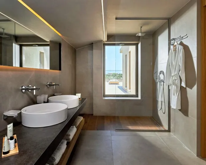 Castello Infinity Suites Adults Only, Ligaria, Grčka — Suite Plunge Pool Sapphire VIP Sea View