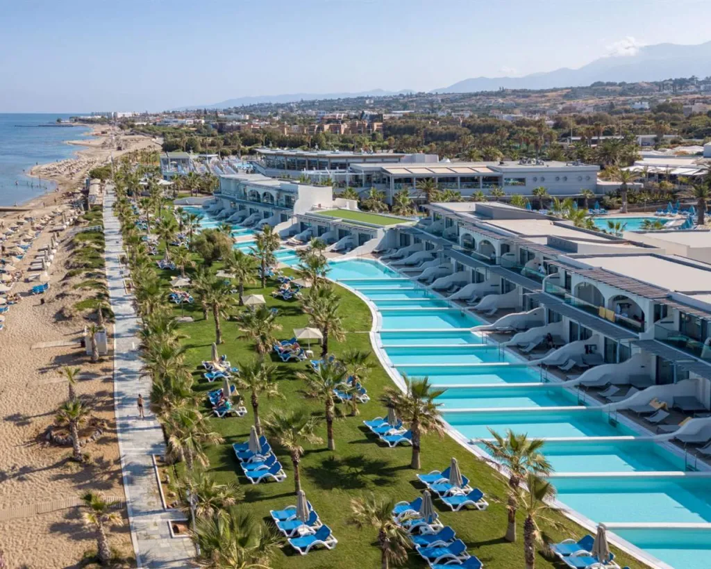 Lyttos Beach Hotel, Guves, Grčka — plaža