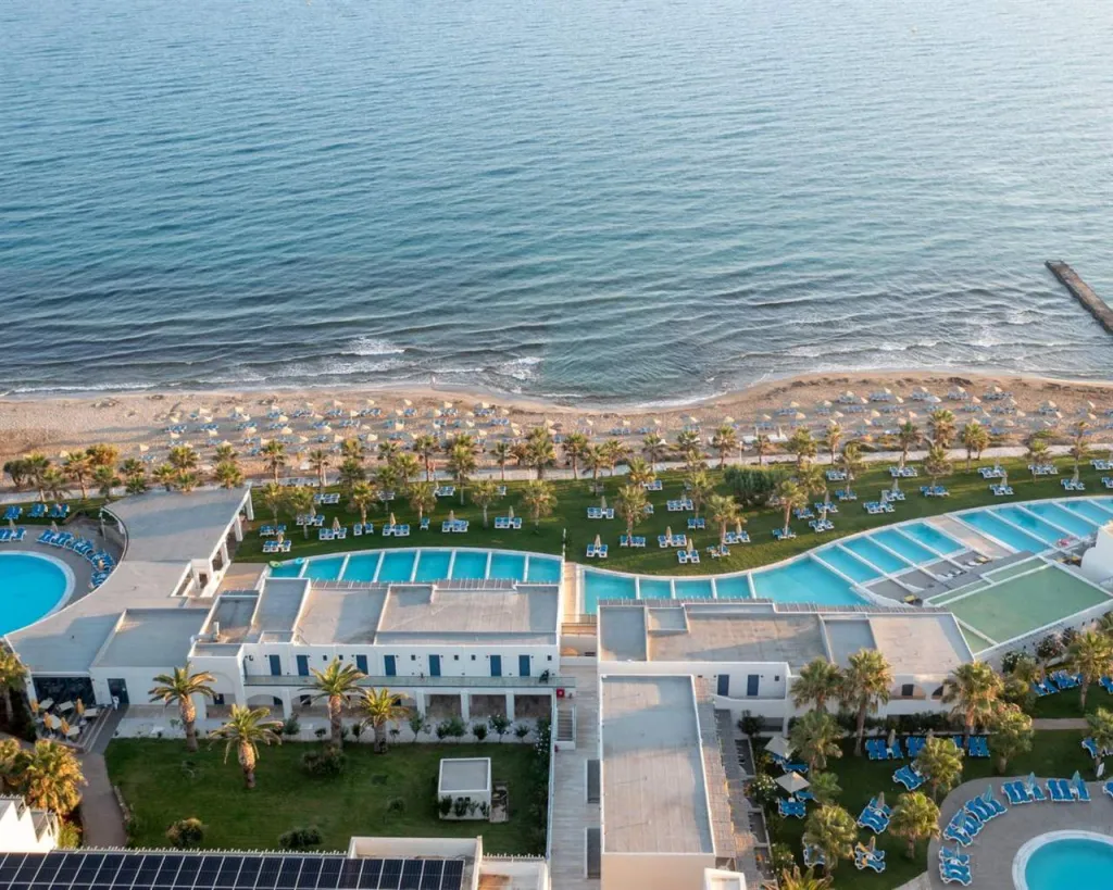 Lyttos Beach Hotel, Guves, Grčka — plaža