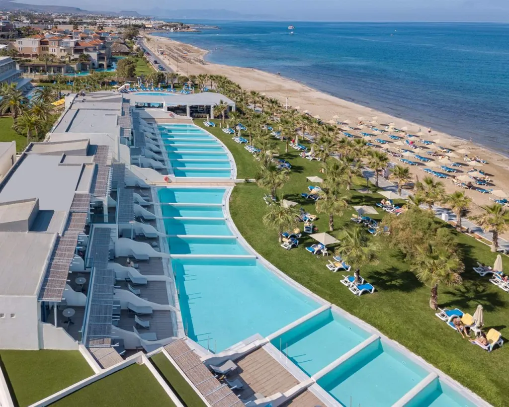 Lyttos Beach Hotel, Guves, Grčka — plaža