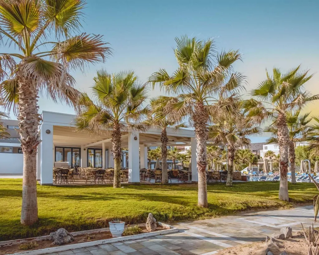 Lyttos Beach Hotel, Guves, Grčka — plaža