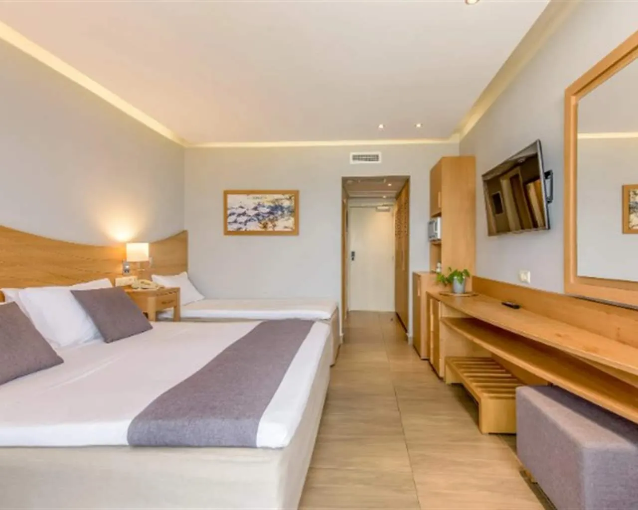 Lyttos Beach Hotel, Guves, Grčka — Double Room Land/Garden View