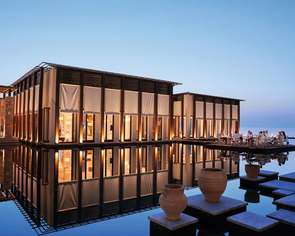 Amirandes a Grecotel Resort to Live, Guves, Grčka — restoran
