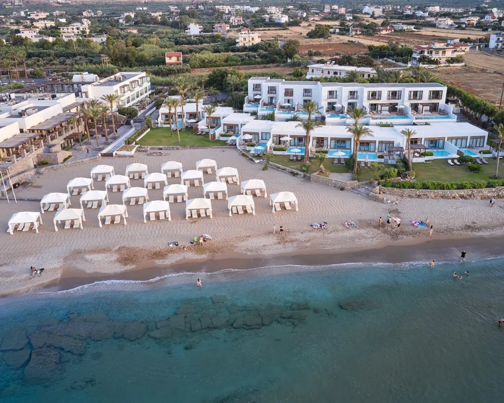 Amirandes a Grecotel Resort to Live, Guves, Grčka — vrt