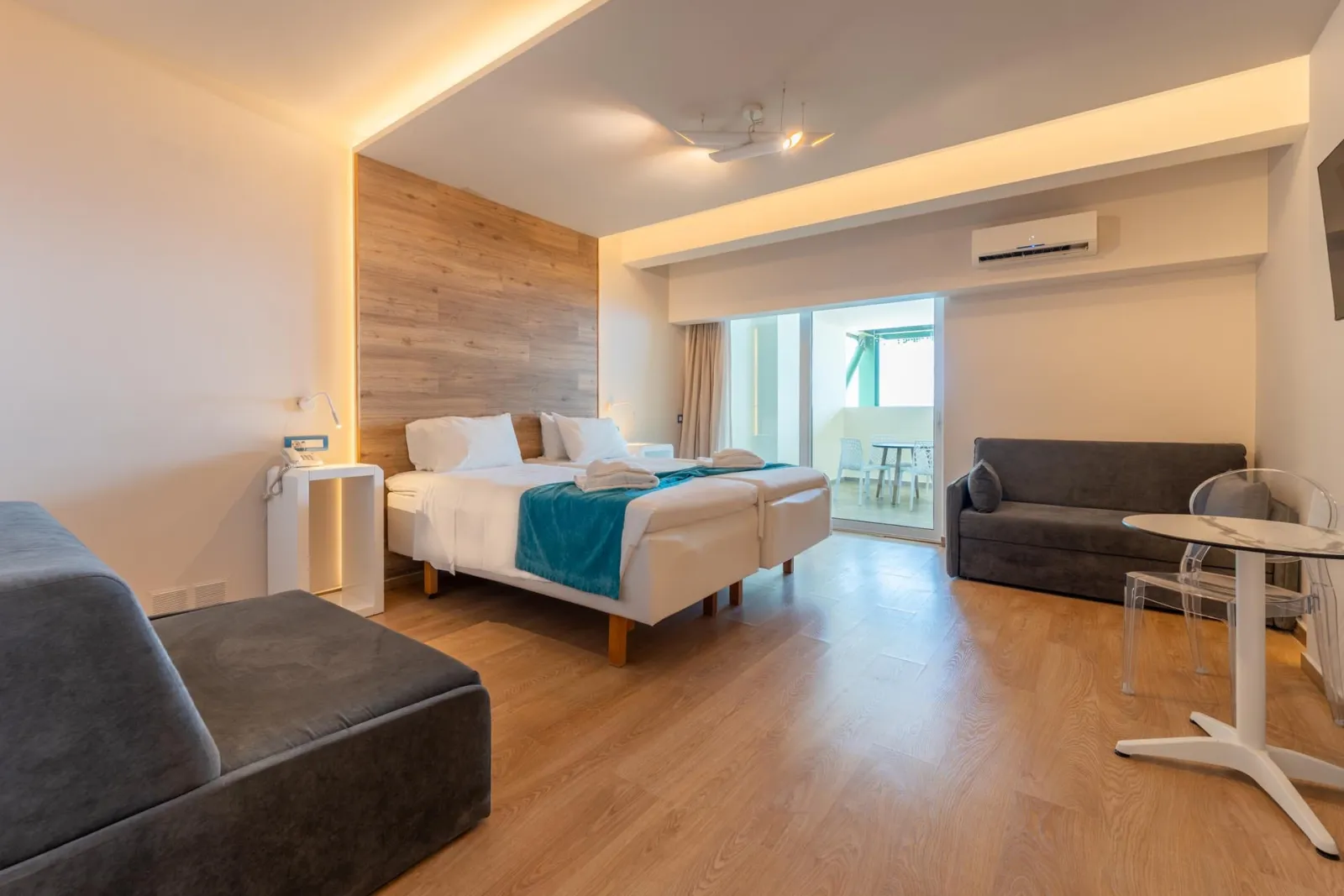 Arte Hotel, Rodos, Grčka — Superior Sea View Room