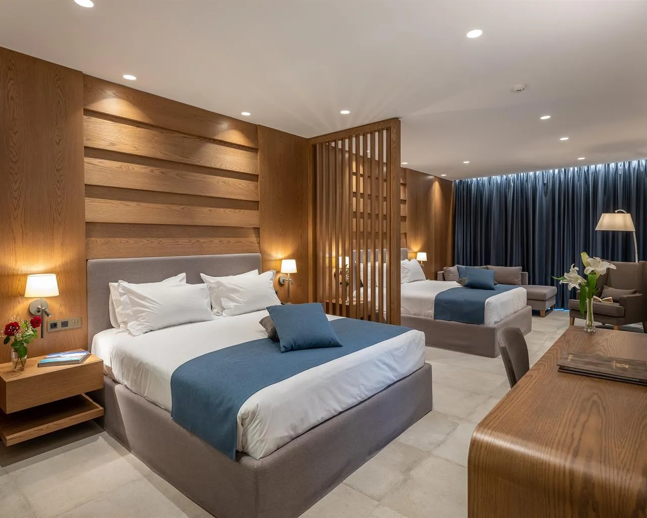 Nana Golden Beach Hotel, Kutulufari, Grčka — Family Room Comfort with Sauna Sea View
