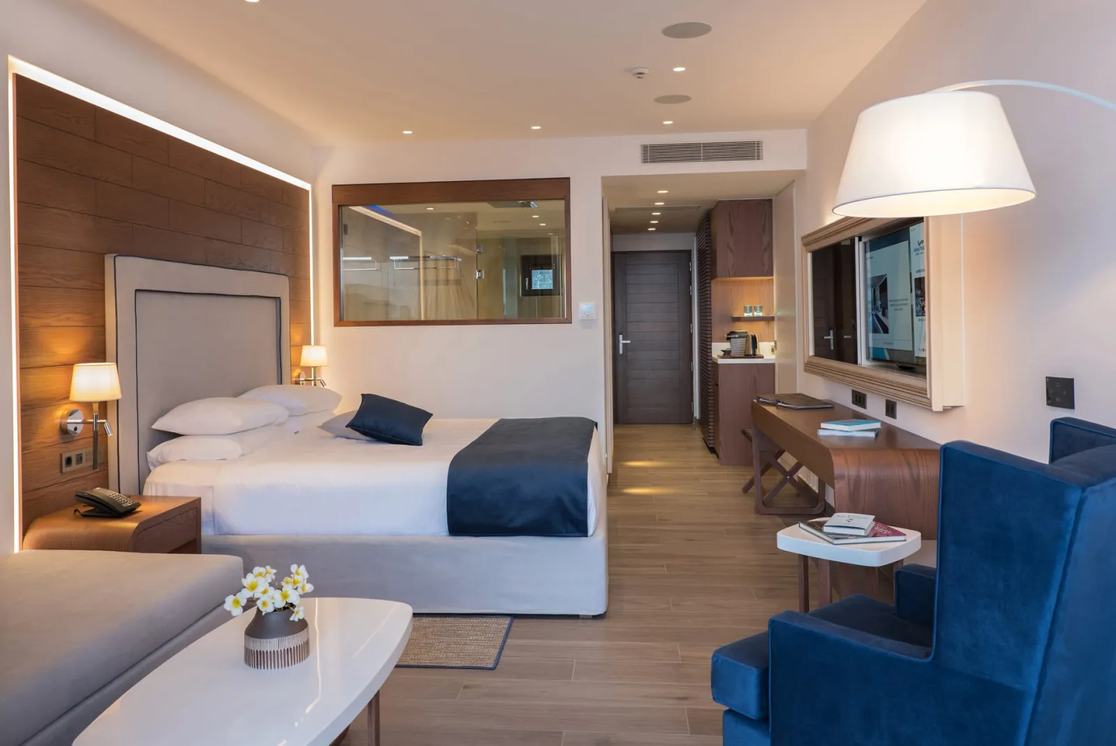 Nana Princess Suites Villas & Spa, Kutulufari, Grčka — Deluxe Junior Suite Sea View with Private Pool