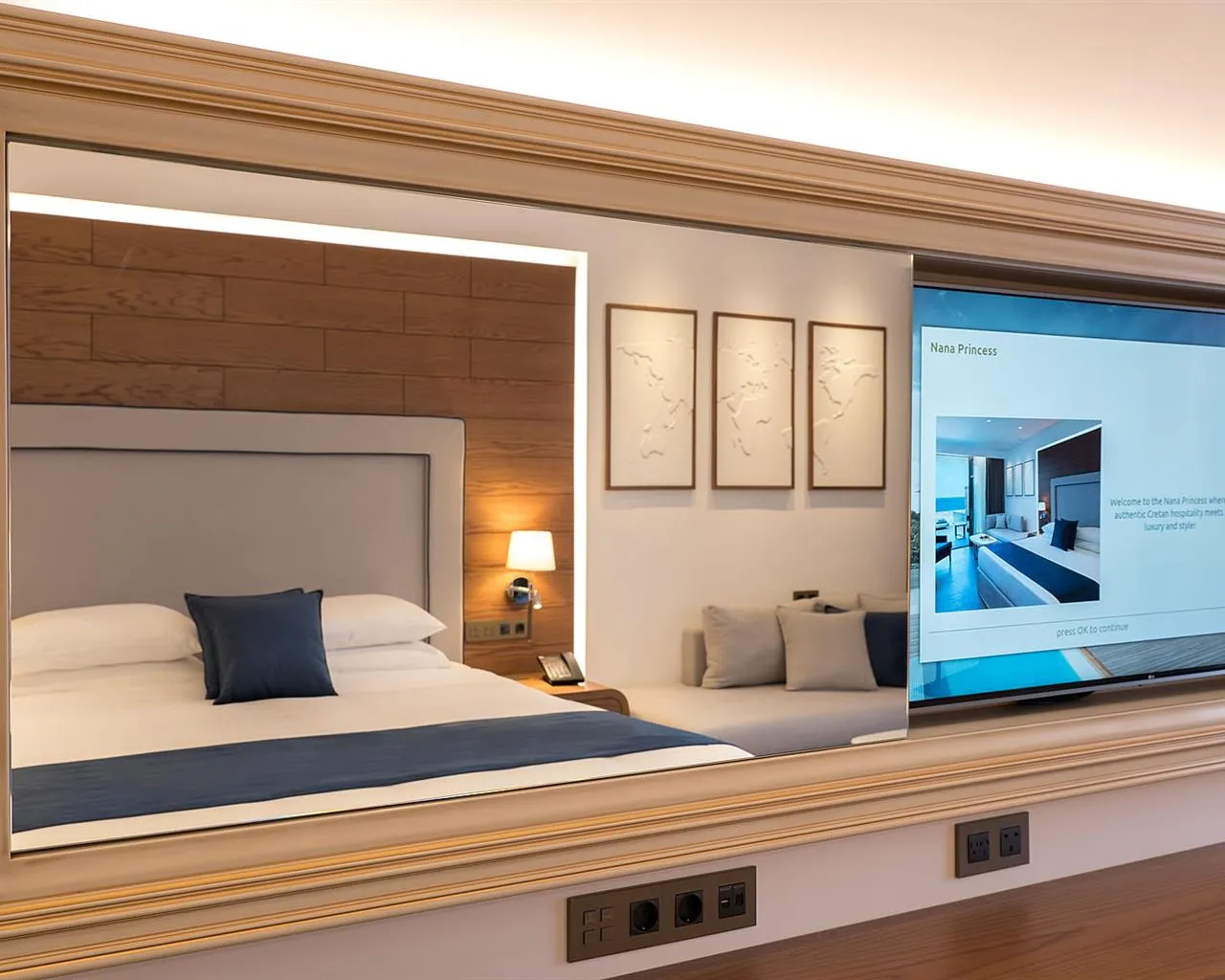 Nana Princess Suites Villas & Spa, Kutulufari, Grčka — Junior Suite  Deluxe Private Heated Pool /Suites Collection Sea View