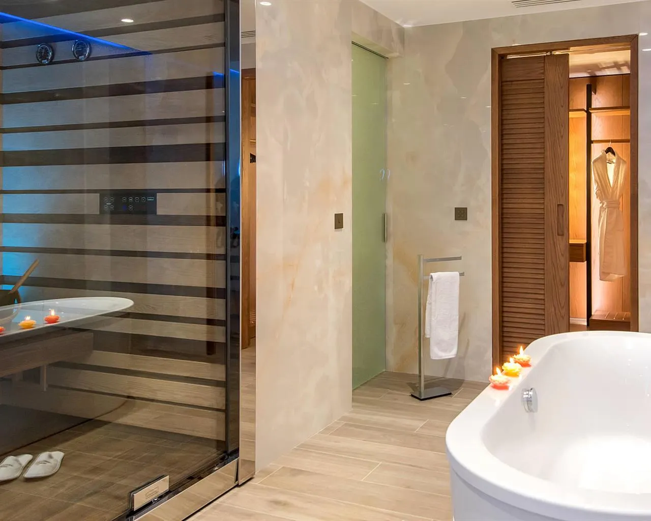 Nana Princess Suites Villas & Spa, Kutulufari, Grčka — Villa 3 BedRoom Presidential Private Heated Pool, SweetSauna & Gym /Unique Villas Experience Sea View