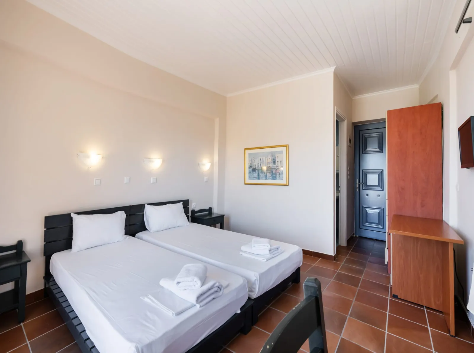 Ionion Hotel, Nikiana, Grčka — Double Room Mountain View