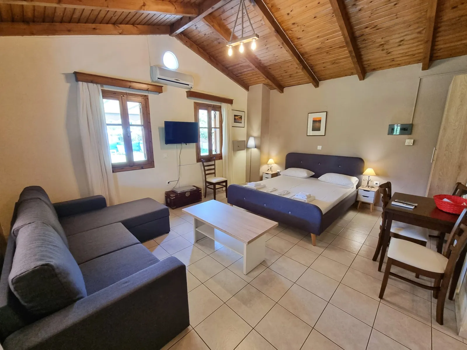 Alexaria Holidays Apartments Lefkada, Frini – Agios Ioannis, Grčka — Junior Suite
