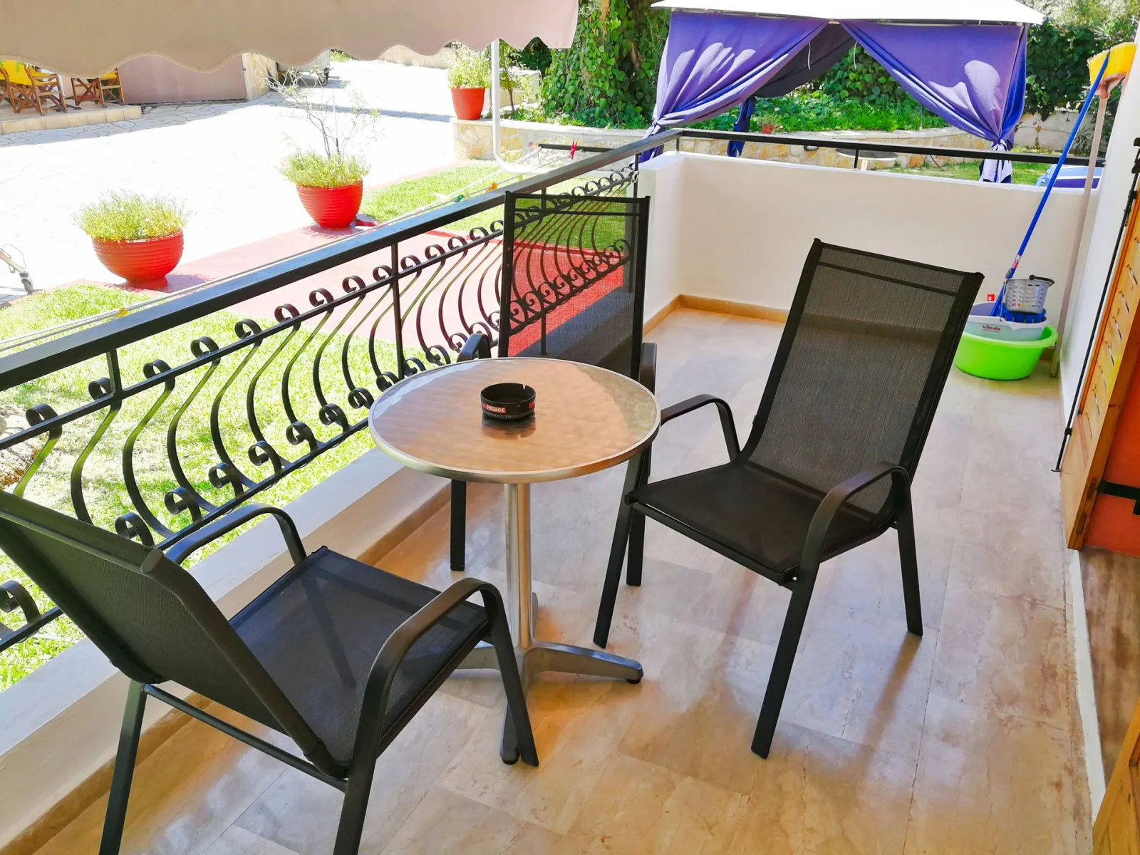 Alexaria Holidays Apartments Lefkada, Frini – Agios Ioannis, Grčka — Triple Room with Garden View