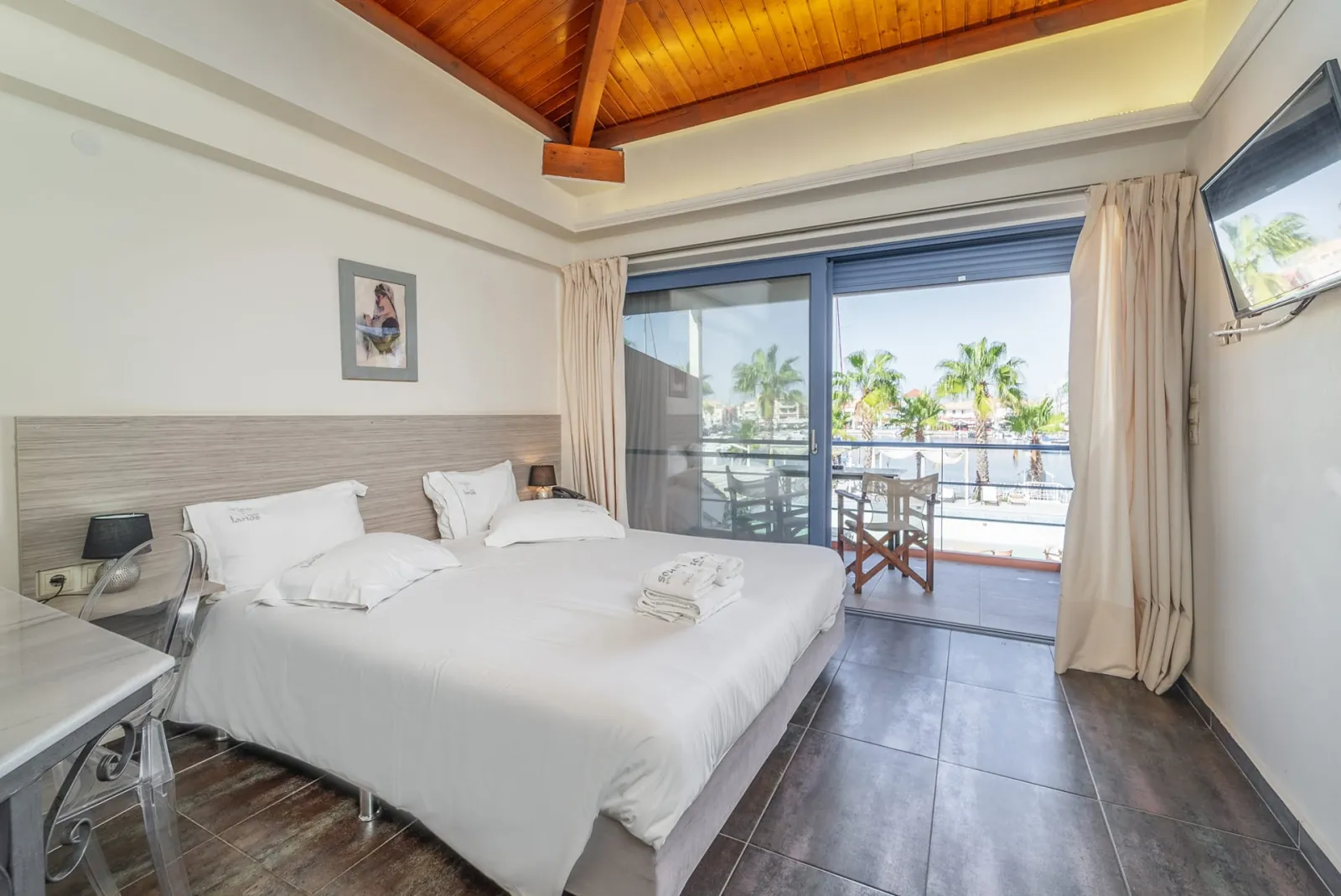 Ianos Hotel Lefkada, Lefkada grad, Grčka — Family Suite Sea & Marina View