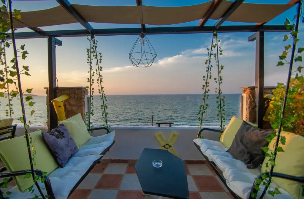 Agoulos Beach Hotel, Vasilikos, Grčka — plaža