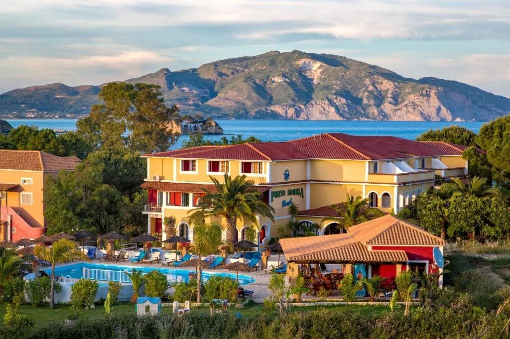 Porto Koukla Beach Hotel, Porto Koukla, Lithakia, Grčka — plaža