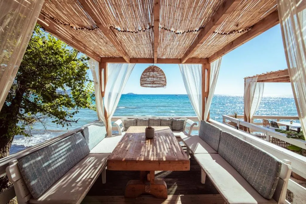 Porto Koukla Beach Hotel, Porto Koukla, Lithakia, Grčka — plaža