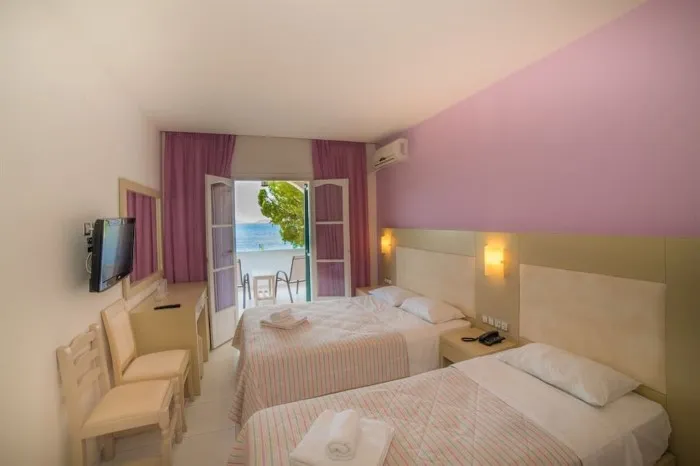 Porto Koukla Beach Hotel, Porto Koukla, Lithakia, Grčka — Double for Single Use