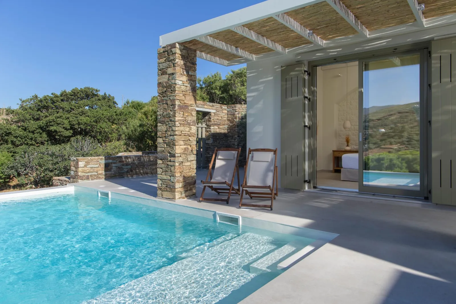 Casa Di Fiori Suites Andros, Grčka — Gelsomino Bungalow