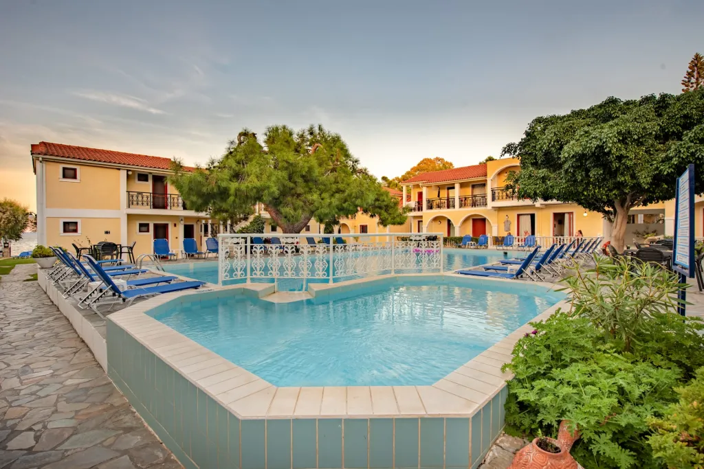 Iliessa Beach Hotel, Argasi, Grčka — plaža