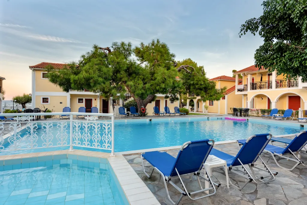 Iliessa Beach Hotel, Argasi, Grčka — plaža