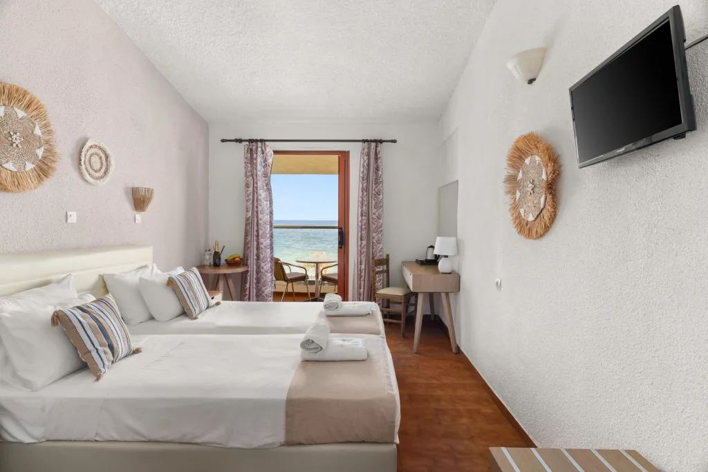 Iliessa Beach Hotel, Argasi, Grčka — plaža