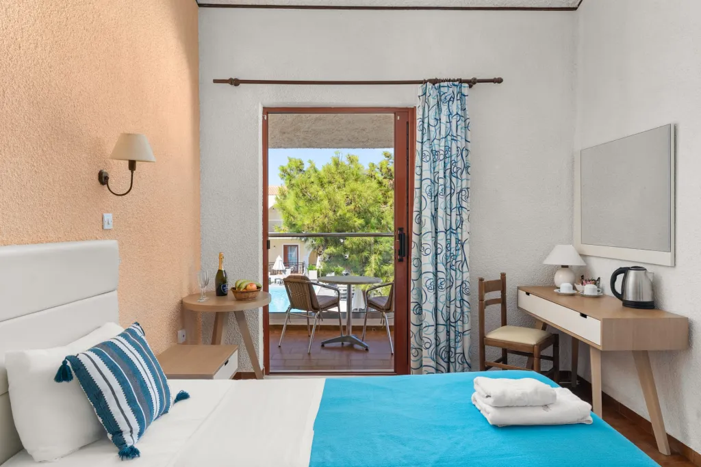 Iliessa Beach Hotel, Argasi, Grčka — plaža