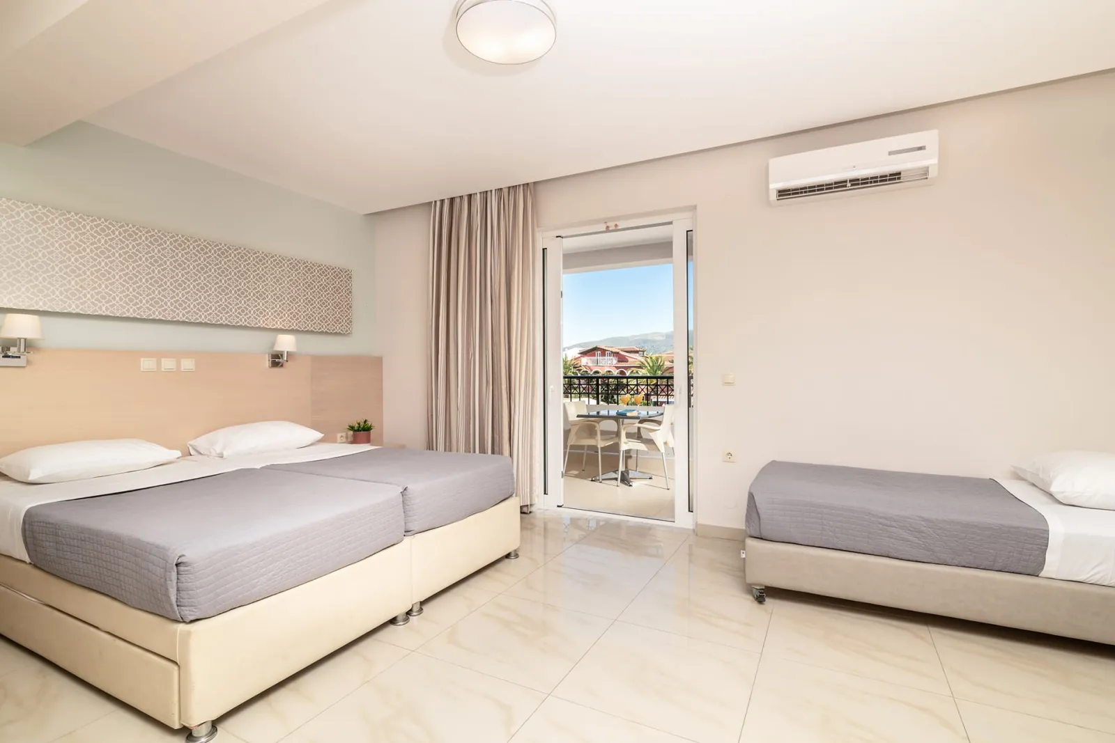 Karras Hotel Zakynthos, Laganas, Grčka — Standard Twin/Double with Pool View