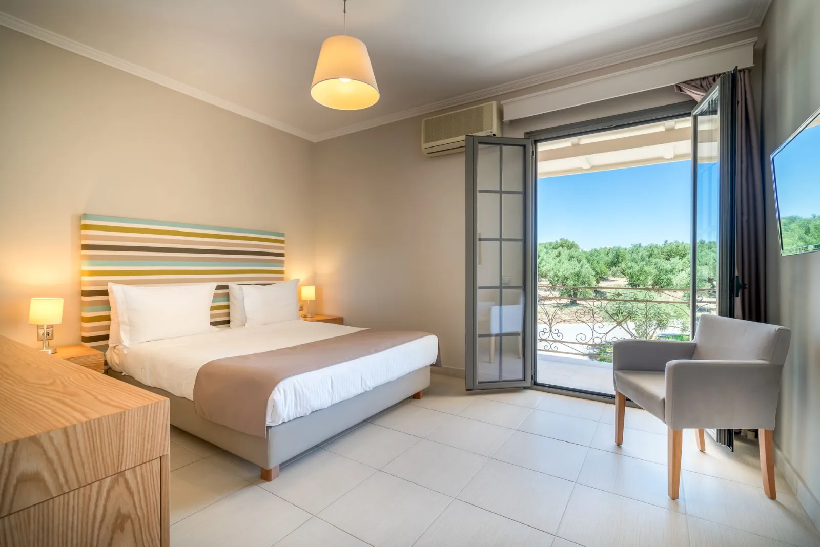 Balcony Boutique Hotel, Tsilivi, Grčka — Mountain View Double Room