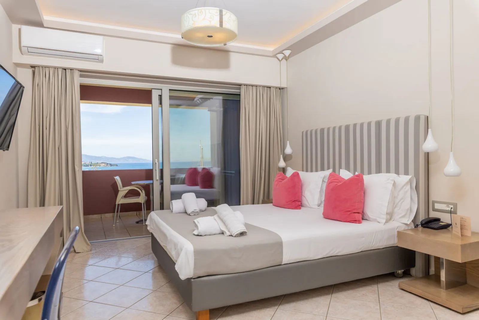 Balcony Boutique Hotel, Tsilivi, Grčka — Superior Sea View Double Room