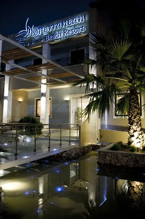 Mediterranean Beach Resort Zante, Laganas, Grčka — plaža