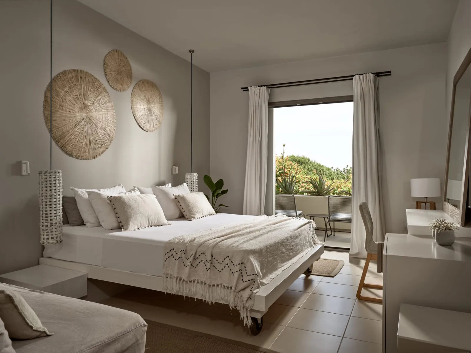 The Bay Hotel & Suites, Gerakas, Grčka — Superior Double Room with Garden View