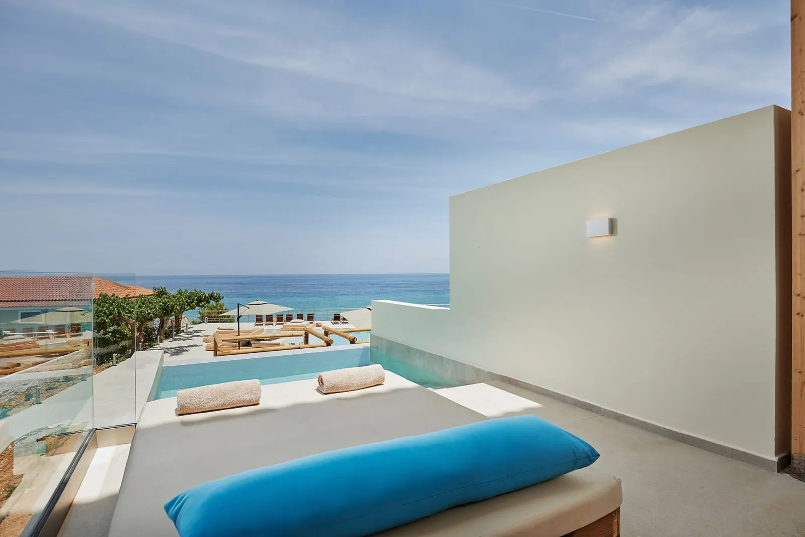 Tsamis Zante Suites, Planos, Grčka — Superior Suite Private Pool Sea View