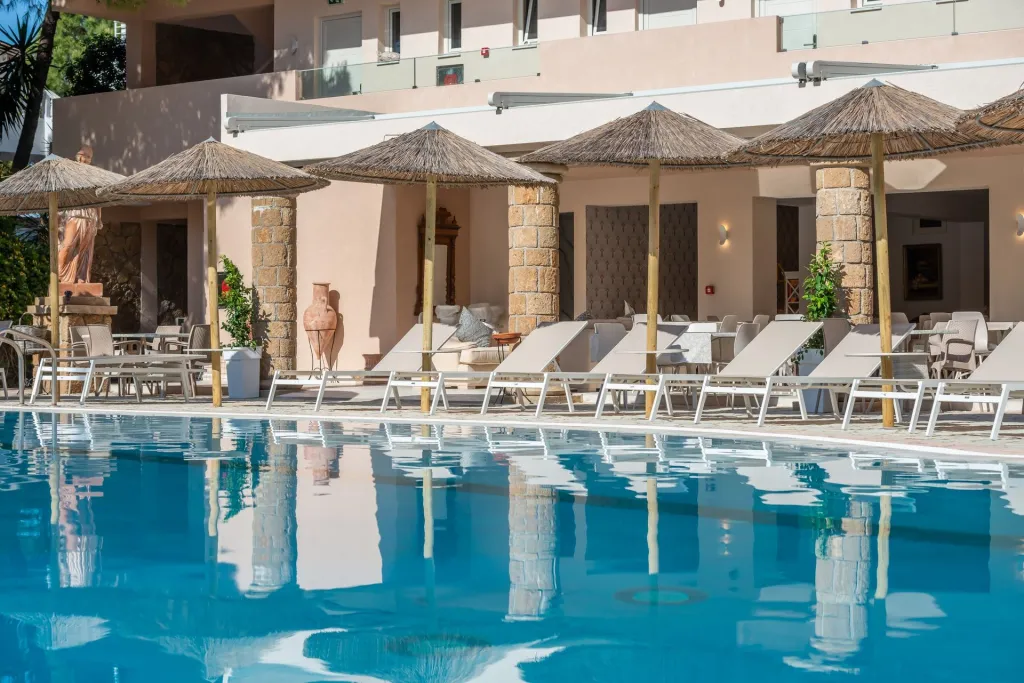 Vasilikos Beach Hotel, Vasilikos, Grčka — plaža