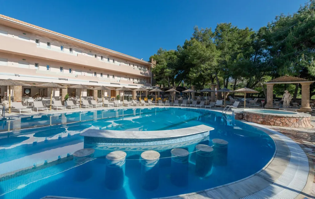 Vasilikos Beach Hotel, Vasilikos, Grčka — plaža