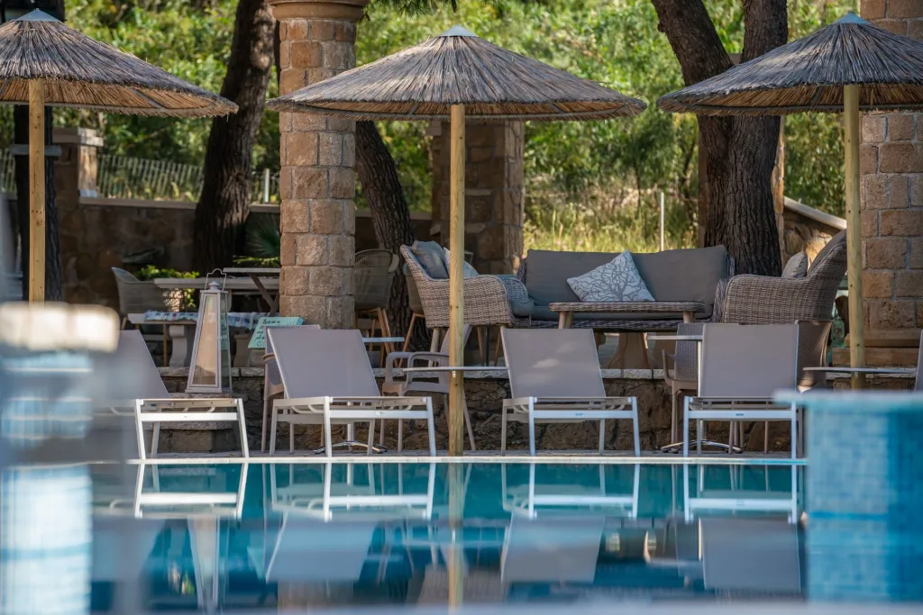 Vasilikos Beach Hotel, Vasilikos, Grčka — plaža