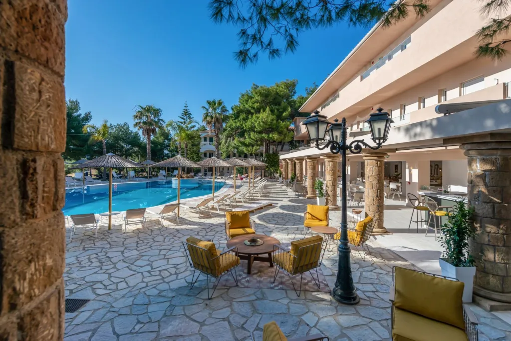 Vasilikos Beach Hotel, Vasilikos, Grčka — plaža