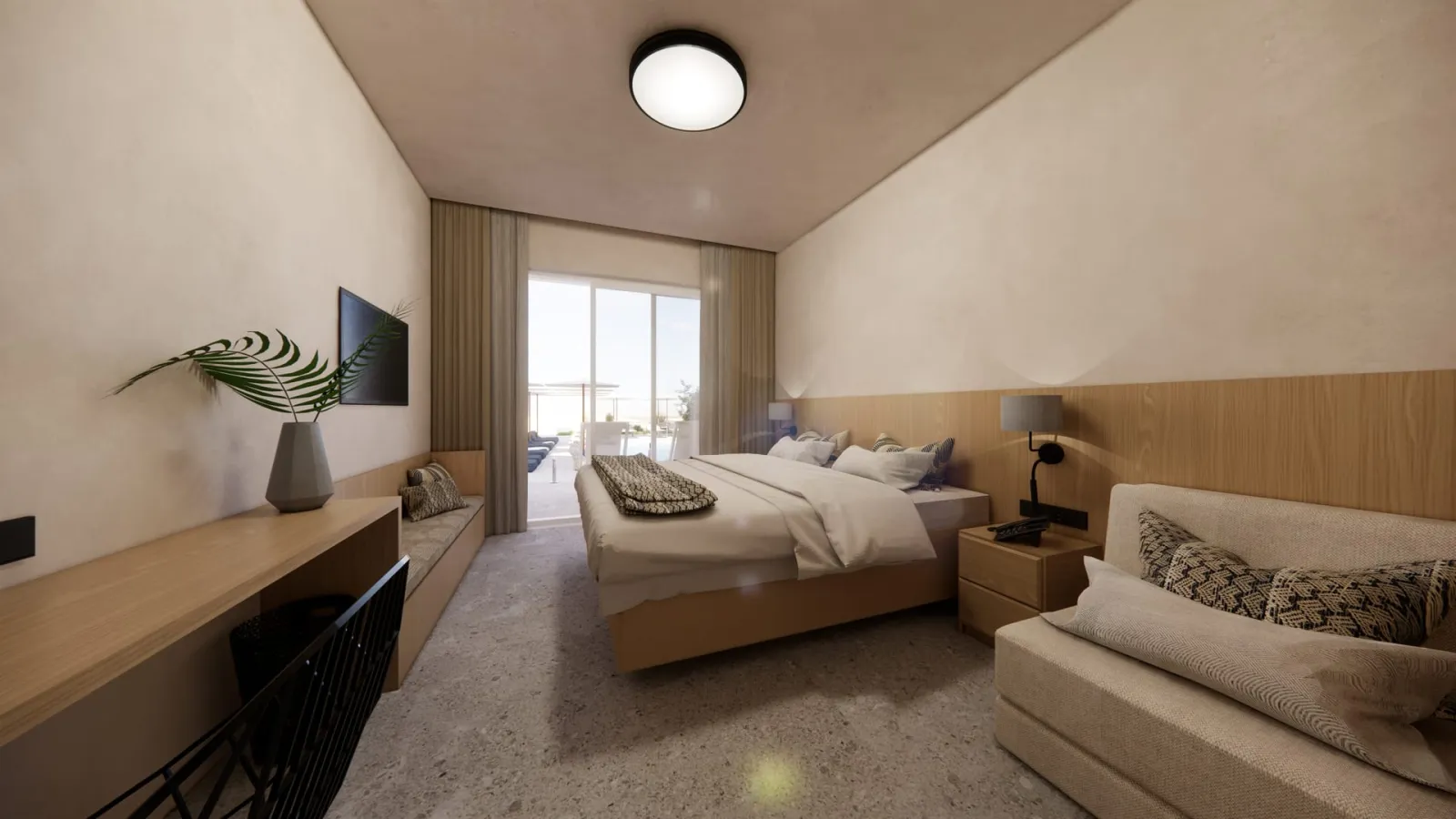 White Olive Premium Laganas, Laganas, Grčka — Double Swim Up Room